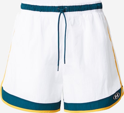 UNDER ARMOUR Sportske hlače u cijan plava / žuta / bijela, Pregled proizvoda