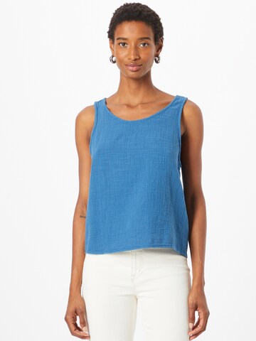 AMERICAN VINTAGE Top 'OYOBAY' in Blauw: voorkant