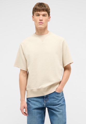 MUSTANG Sweatjacke 'Rogers' in Beige: Vorderseite