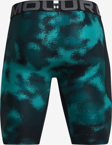 UNDER ARMOUR Skinny Workout Pants in Green