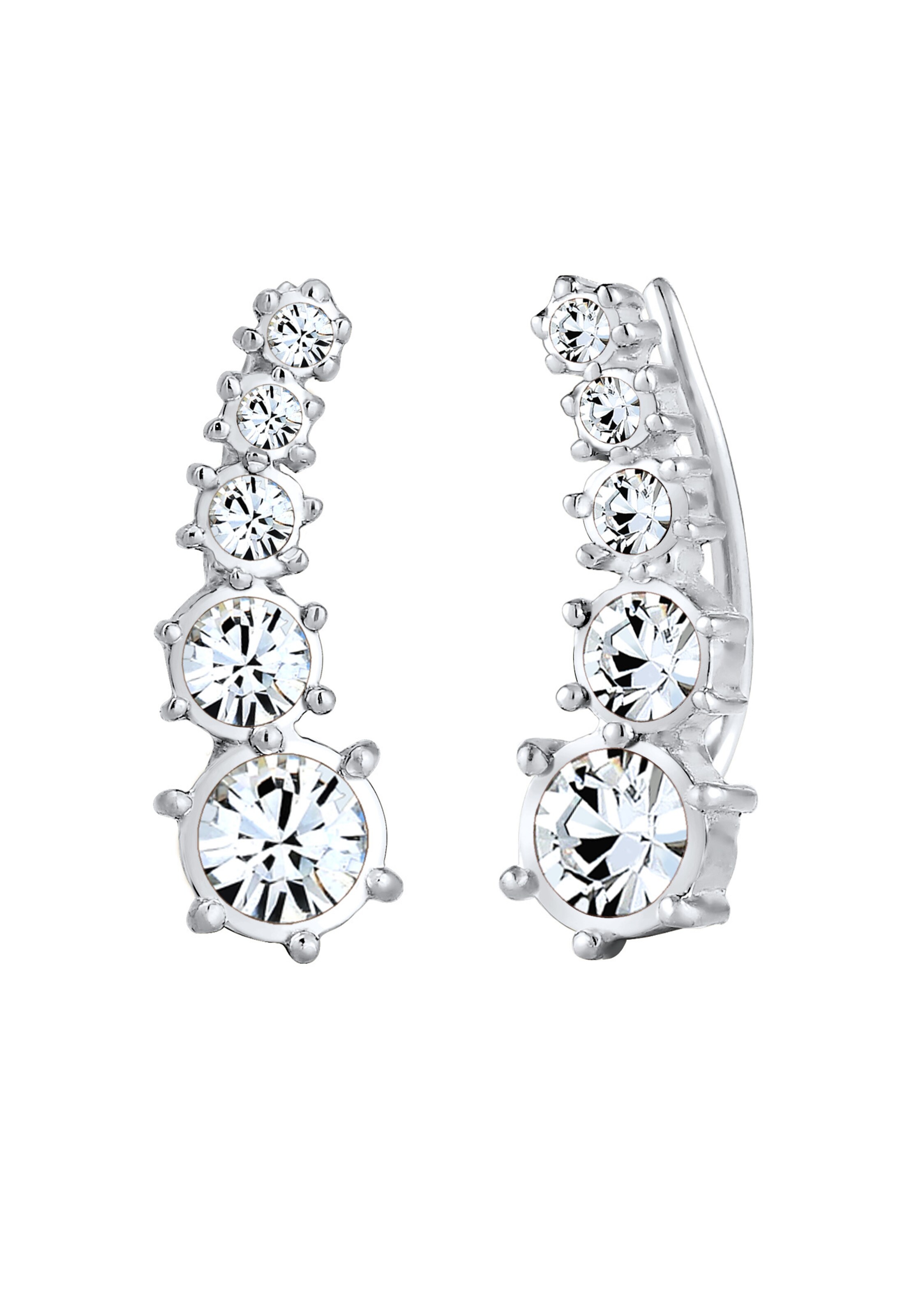 ELLI Oorbellen in Zilver: voorkant