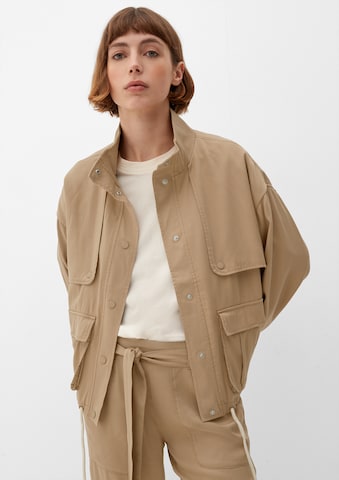 s.Oliver Between-season jacket in Beige: front