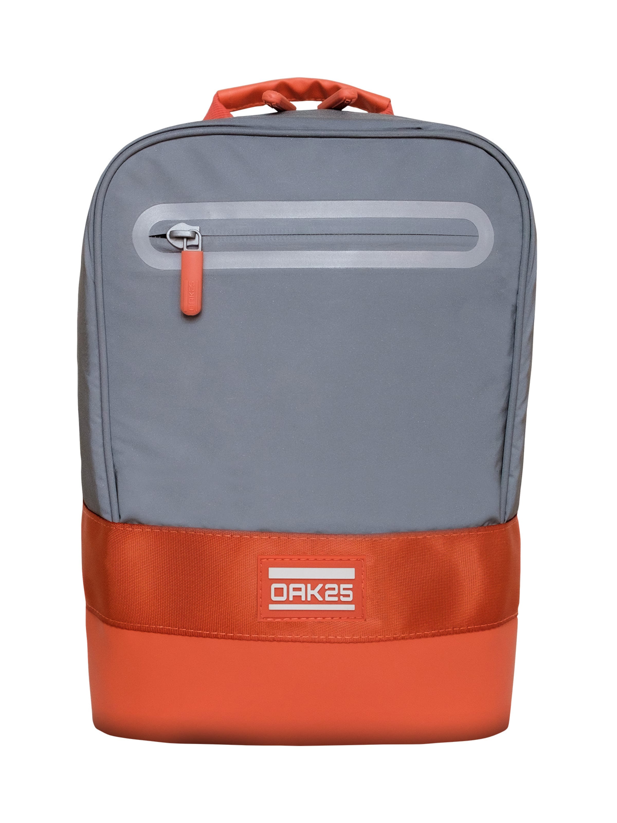 pelēks OAK25 Mugursoma: no priekšpuses