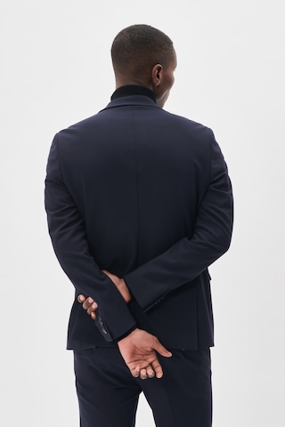 Coupe regular Veste de costume 'George' Matinique en bleu