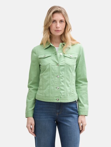 Veste mi-saison TOM TAILOR en vert : devant