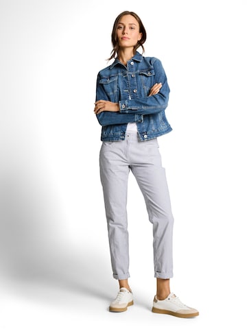 Coupe slim Pantalon chino TOM TAILOR en gris