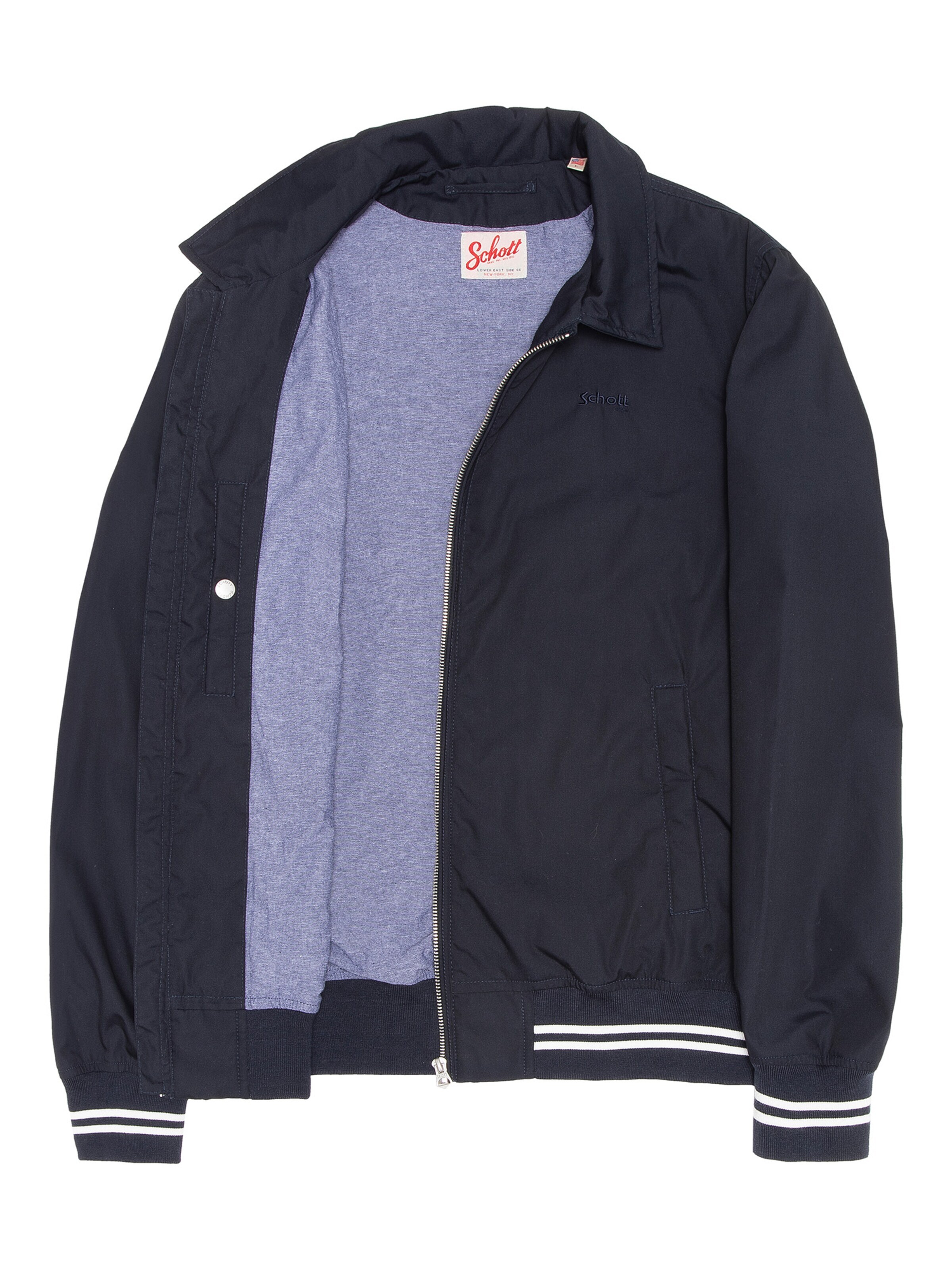 Manteau mi-saison Schott NYC en bleu