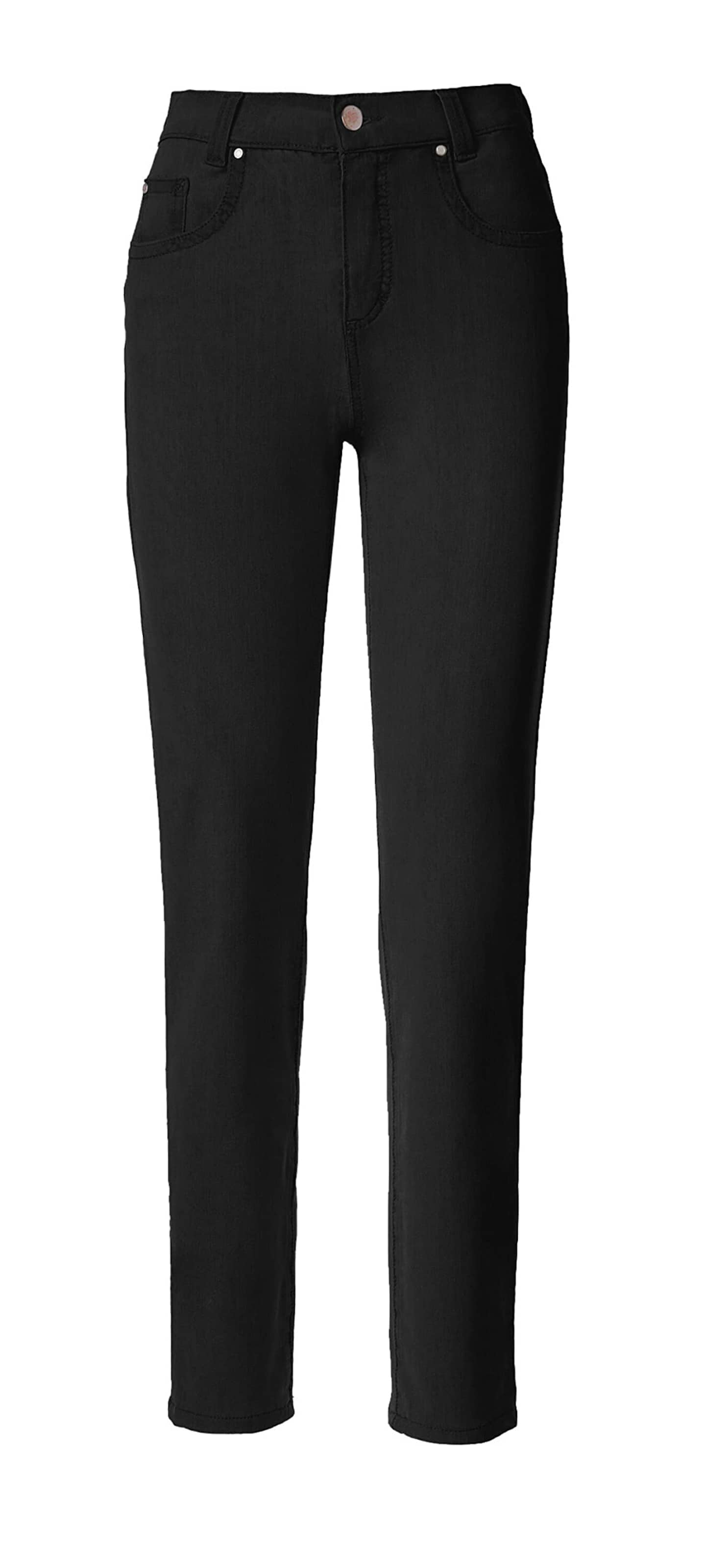 Anna Montana Regular Trousers in Black: front