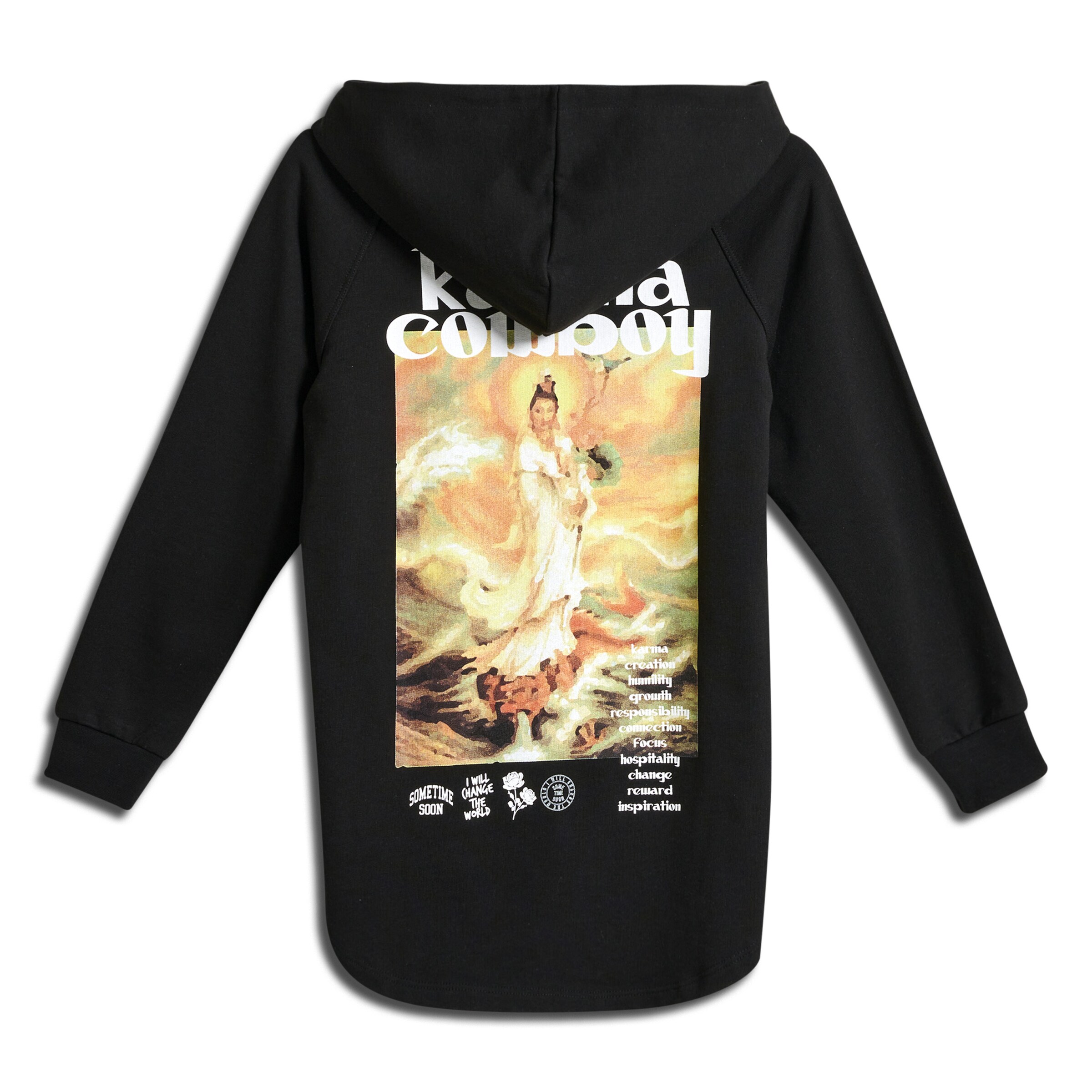 SOMETIME SOON Sweatshirt 'Creation' in Zwart