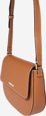 Calvin Klein Crossbody Bag in Brown: front