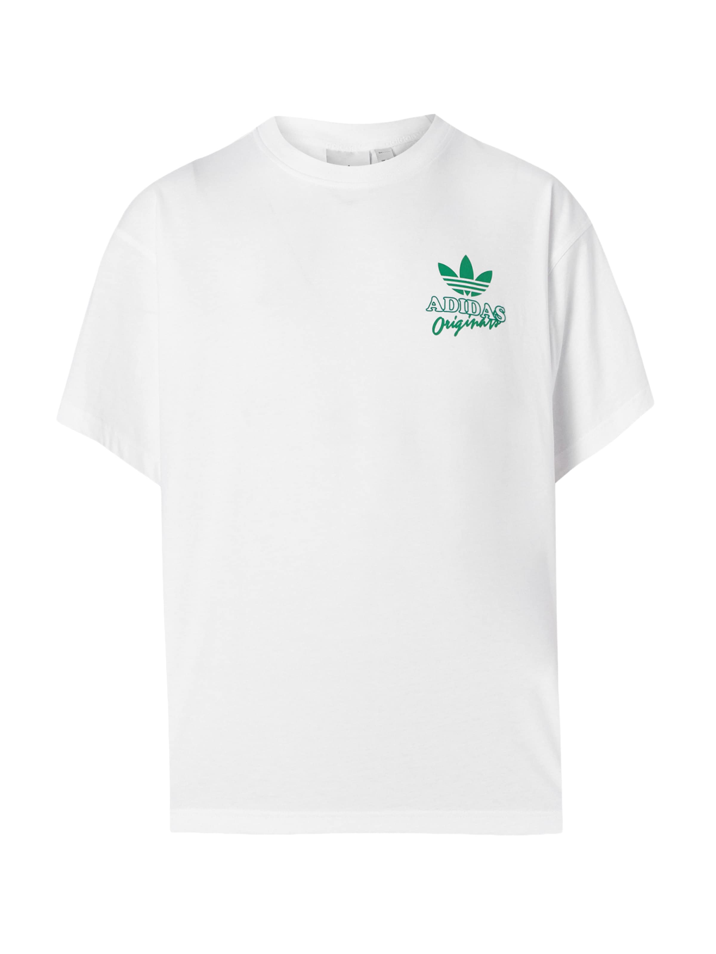 ADIDAS ORIGINALS Tričko 'DINER' – bílá: přední strana