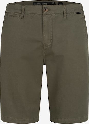 INDICODE JEANS Trousers 'Bjerre' in Green: front