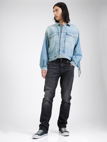 MUSTANG regular Jeans 'Washington' i sort