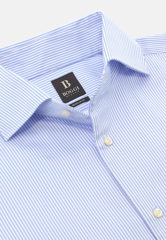Boggi Milano Regular fit Overhemd in Blauw