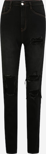 Missguided Tall Calças de ganga 'RIOT' em preto denim, Vista do produto