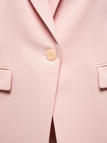 MANGO Blazer 'Boreal' in Pink