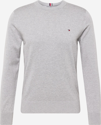 TOMMY HILFIGER Pull-over en bleu marine / gris / rouge / blanc, Vue avec produit