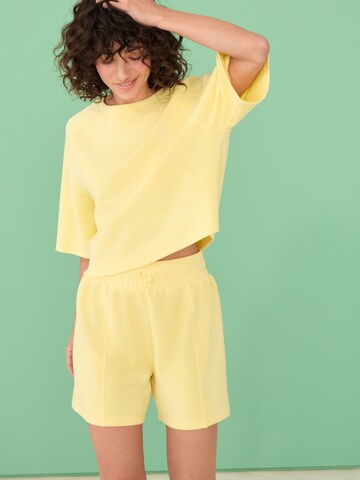 Next Regular Pants in Yellow