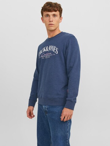 Felpa 'JORPalma' di JACK & JONES in blu: frontale