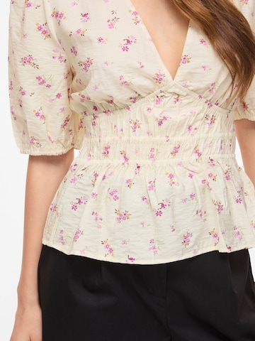 VILA Bluse 'VISmuka' in Beige