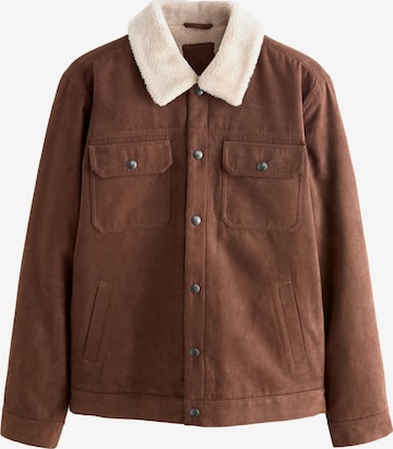 Next Between-season jacket in Brown: front