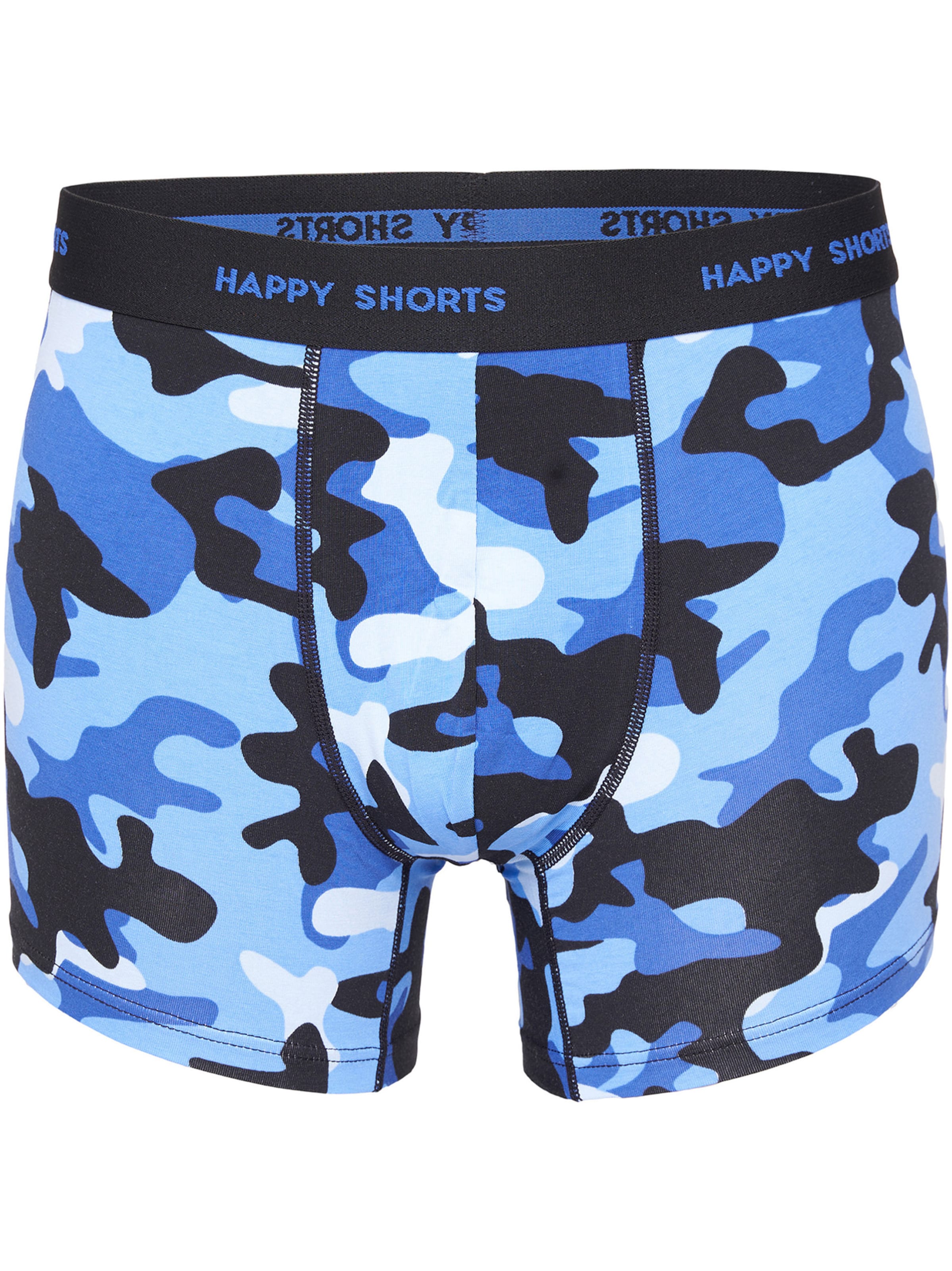 Happy Shorts - Boxers ' Jersey ' em azul