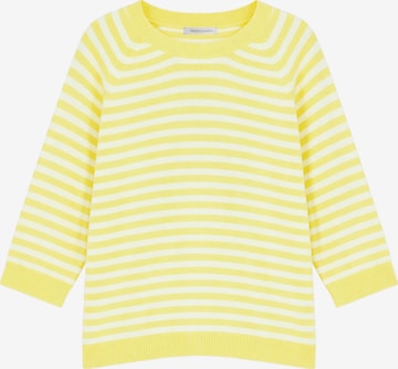 SASSYCLASSY Pullover in Gelb: Vorderseite