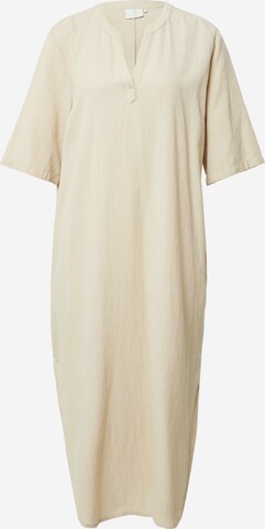 Robe-chemise 'Majse' Kaffe en beige : devant