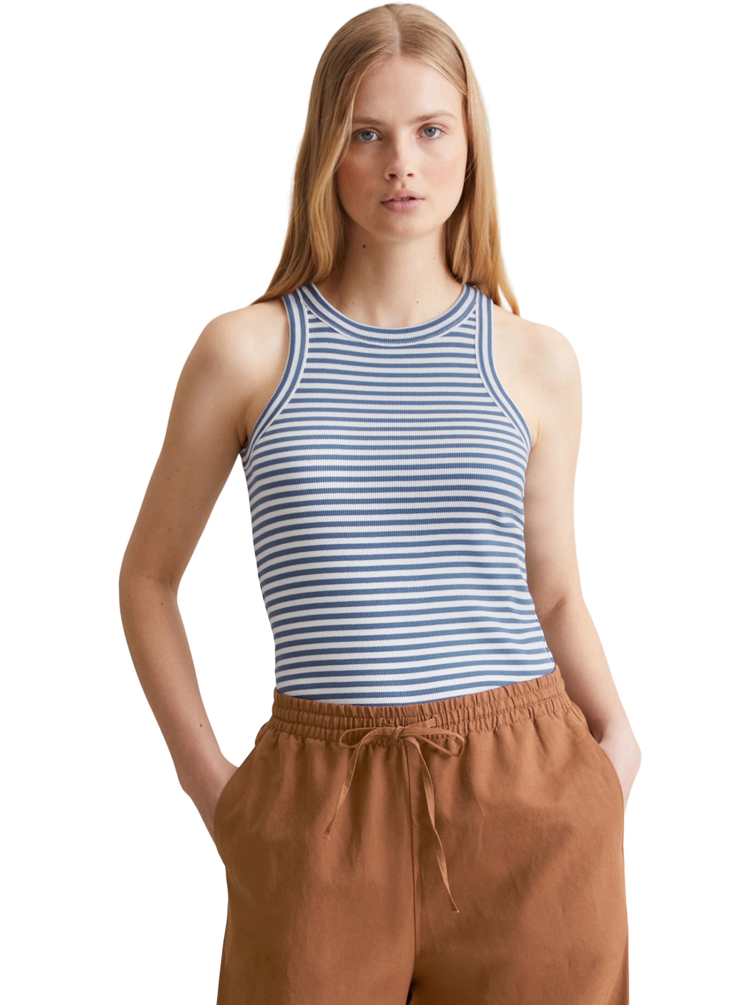 Marc O'Polo DENIM Top – modrá: přední strana