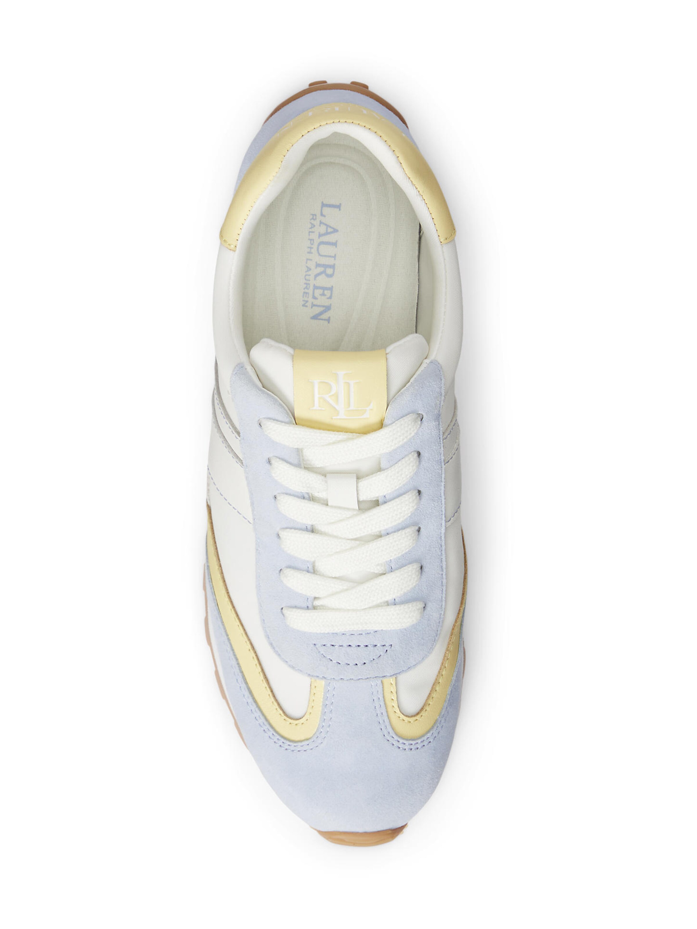 Sneaker low 'DANI' de la Lauren Ralph Lauren pe alb
