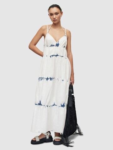 AllSaints Summer Dress in White: front