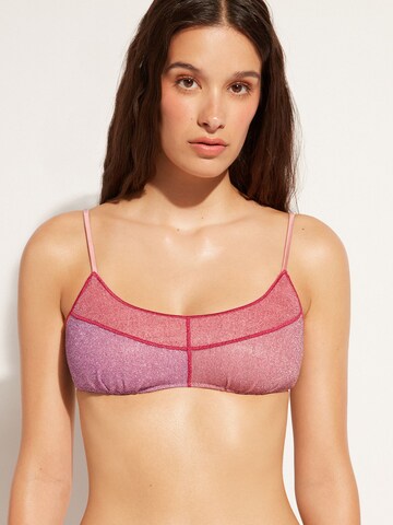 CALZEDONIA Bustier Bikinitop in Pink: Vorderseite