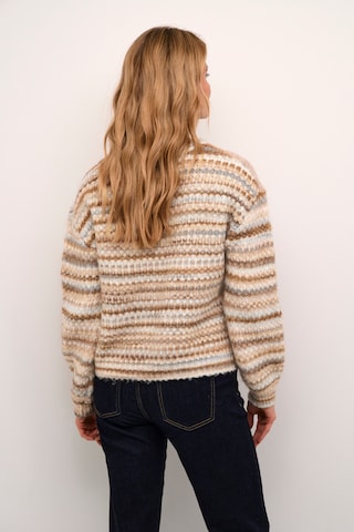 CULTURE Pullover i beige