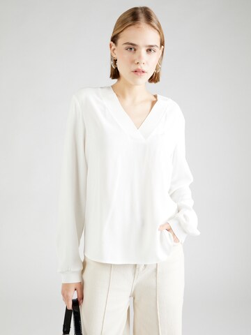 COMMA - Blusa em branco: frente