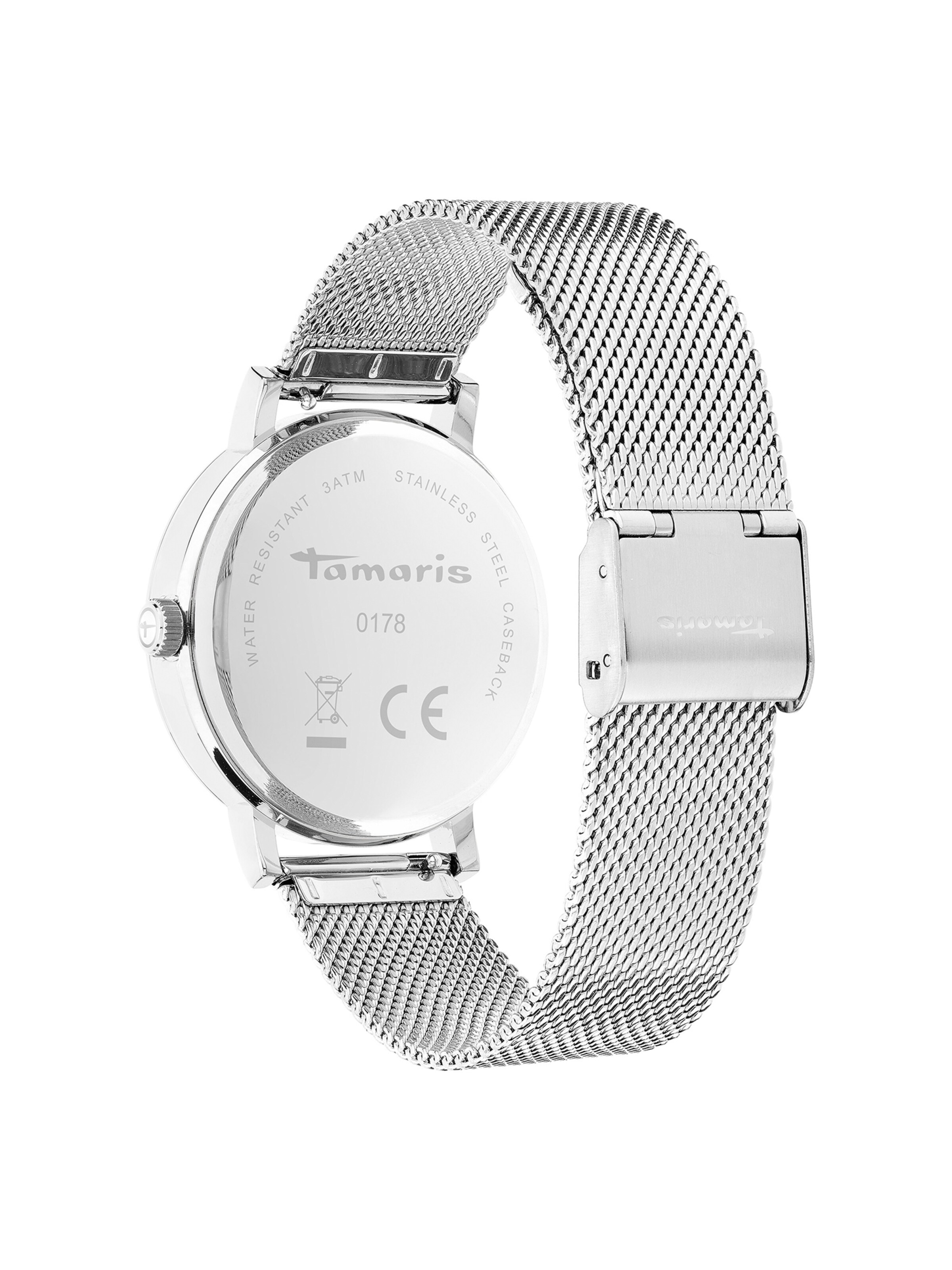 Tamaris Analoguhr in Silber