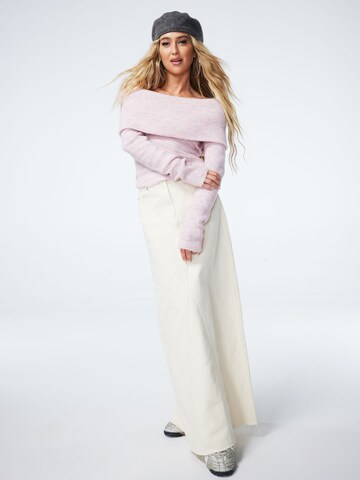 ABOUT YOU x Emili Sindlev Sweater 'Leonie' in Pink