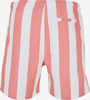 Urban Classics Badeshorts i pink