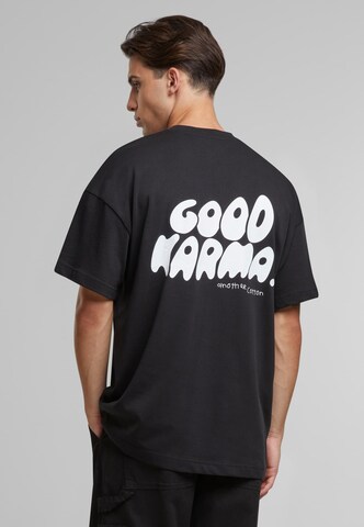 Another Cotton Lab Shirt in Black: front