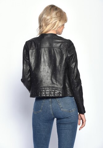 Maze Tussenjas 'Nelo' in Zwart