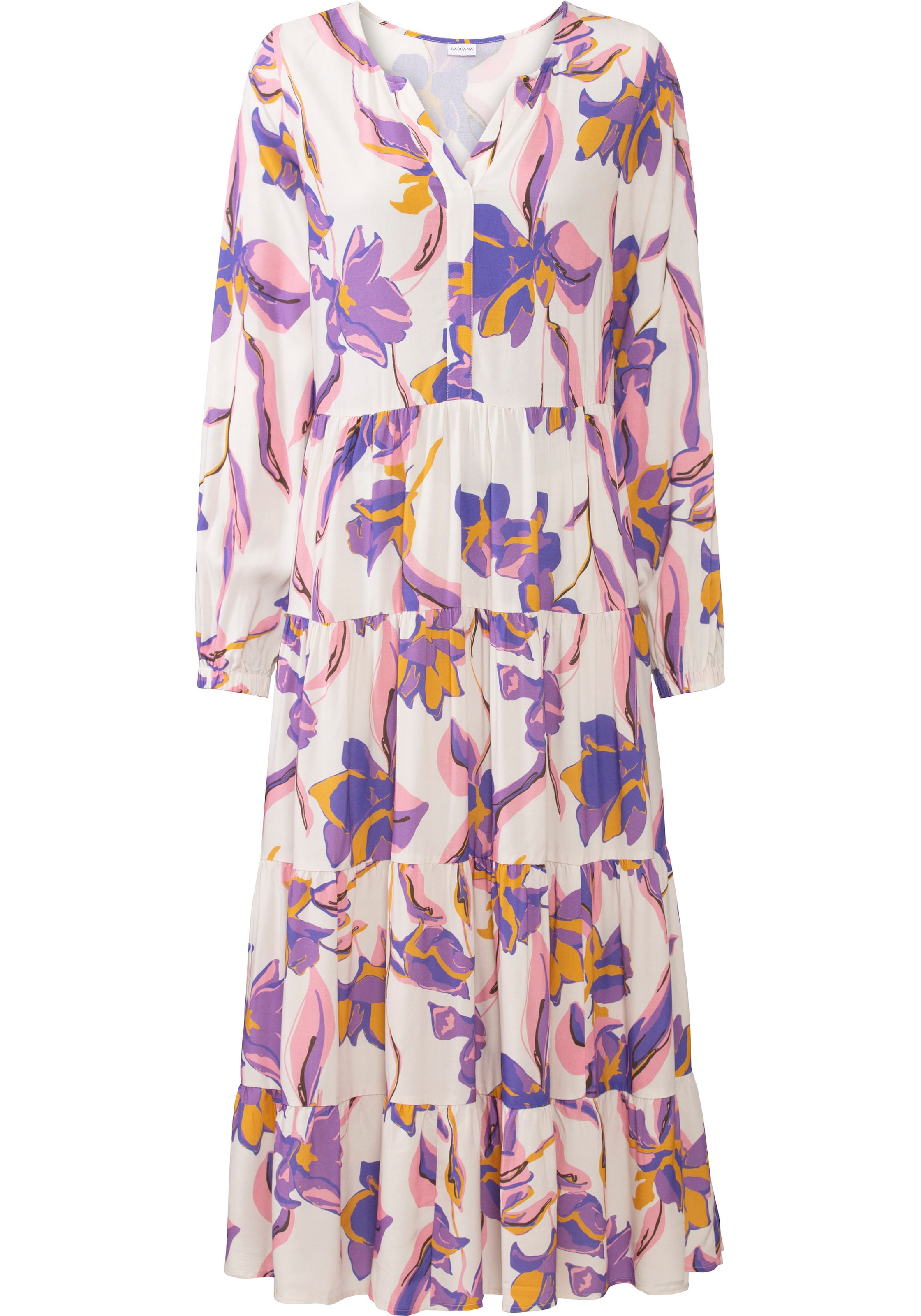 LASCANA Šaty – bílá: přední strana