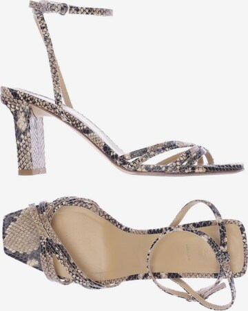 Aeyde Sandals & High-Heeled Sandals in 39 in Beige: front