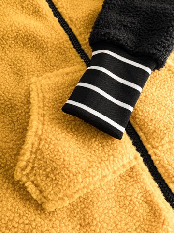 WeeDo Fleece Jacket 'TEDDY BEAR' in Yellow