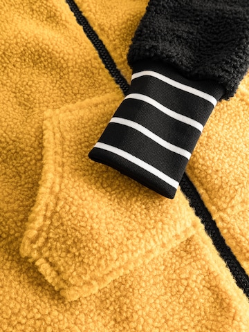 WeeDo Fleece Jacket 'TEDDY BEAR' in Yellow