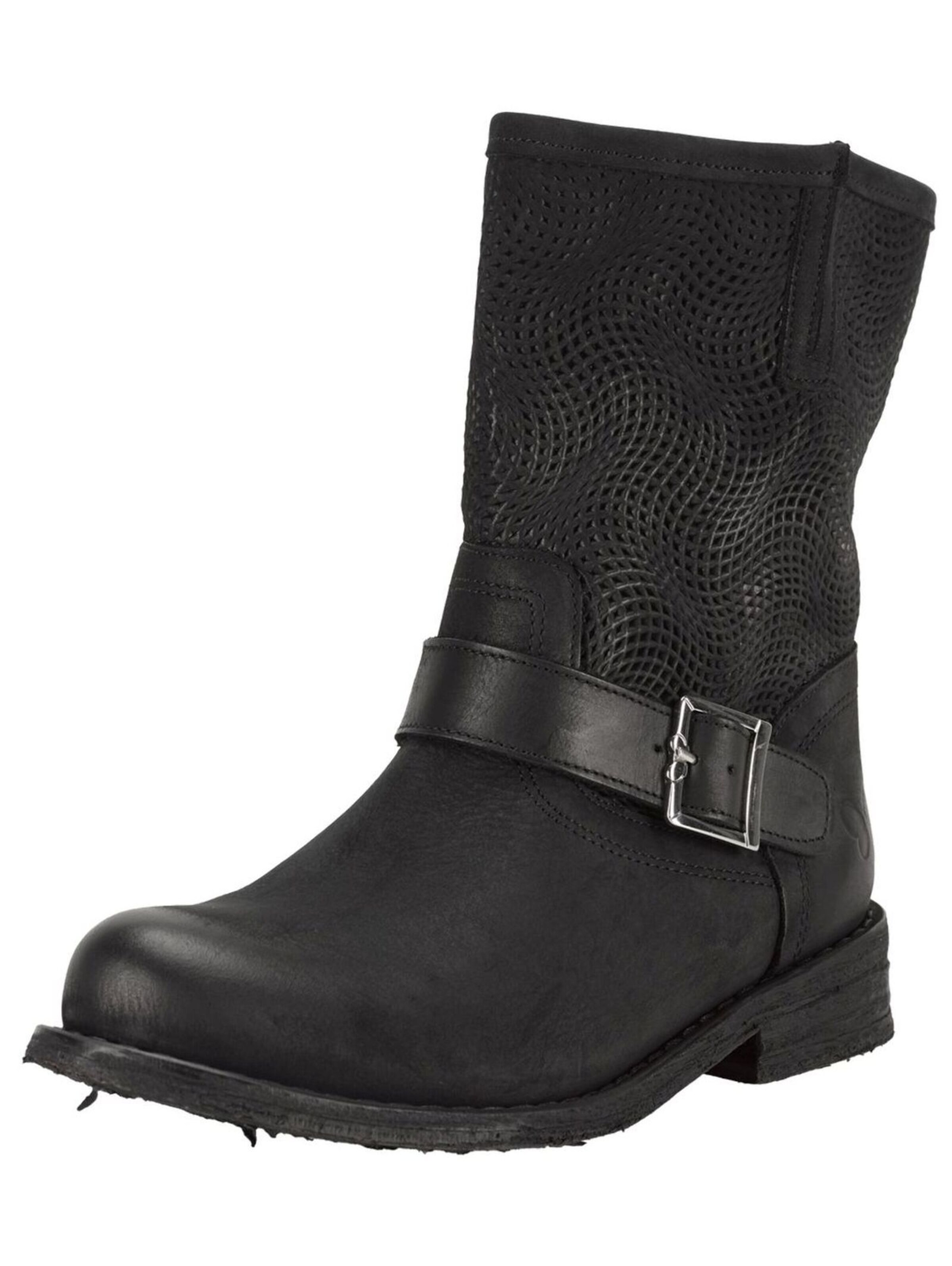 Felmini Wide Fit Boots 'Gredo' in Black: front