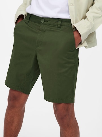 Regular Pantalon chino 'Cam' Only & Sons en vert