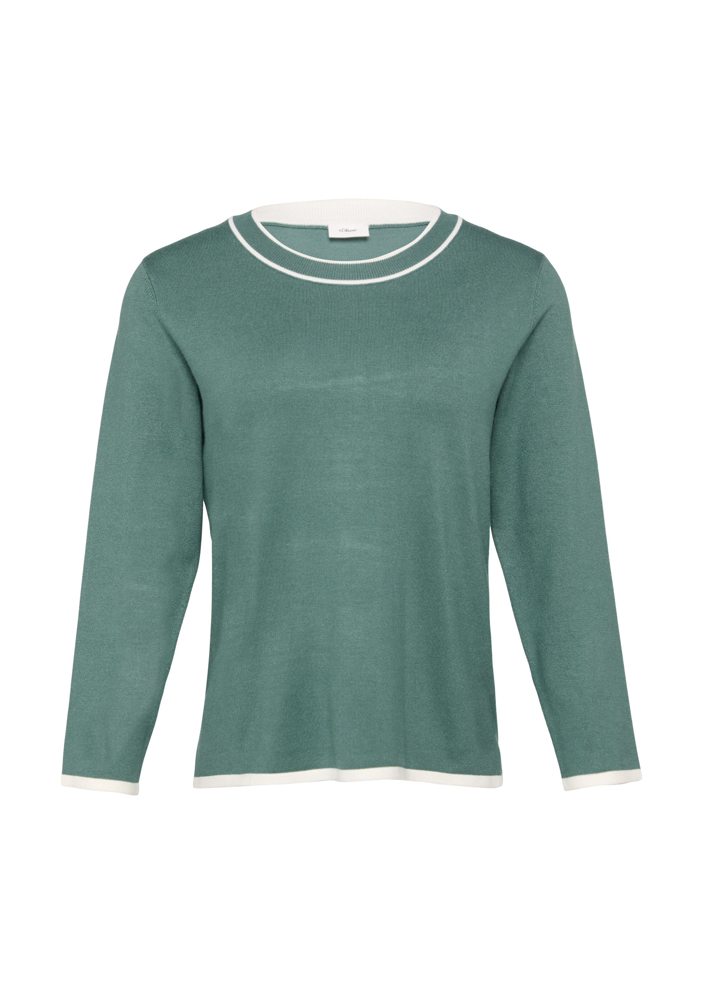 Pull-over s.Oliver BLACK LABEL en vert : devant