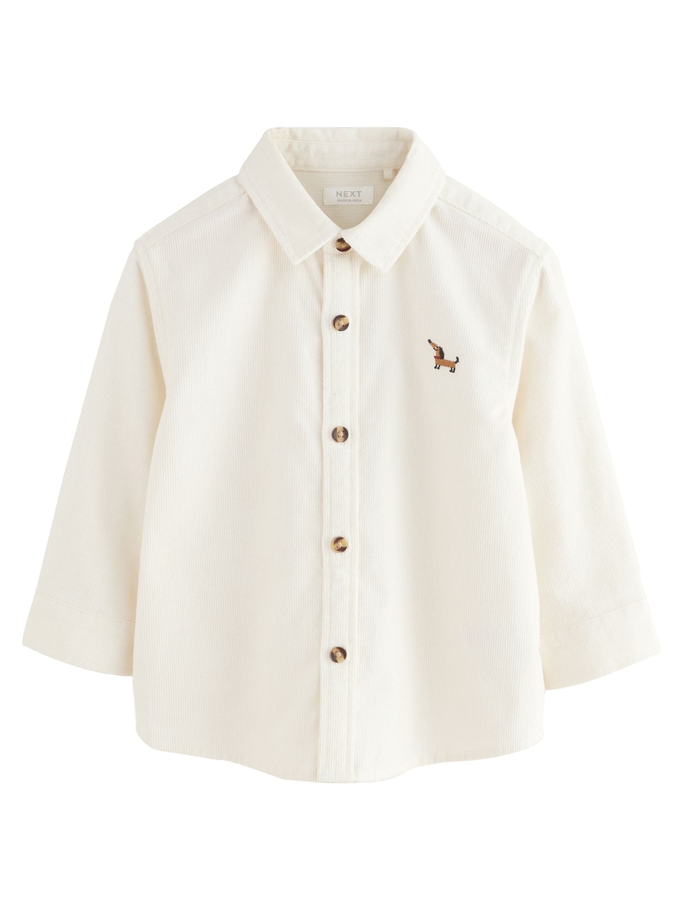 Regular fit Camicia di Next in beige: frontale