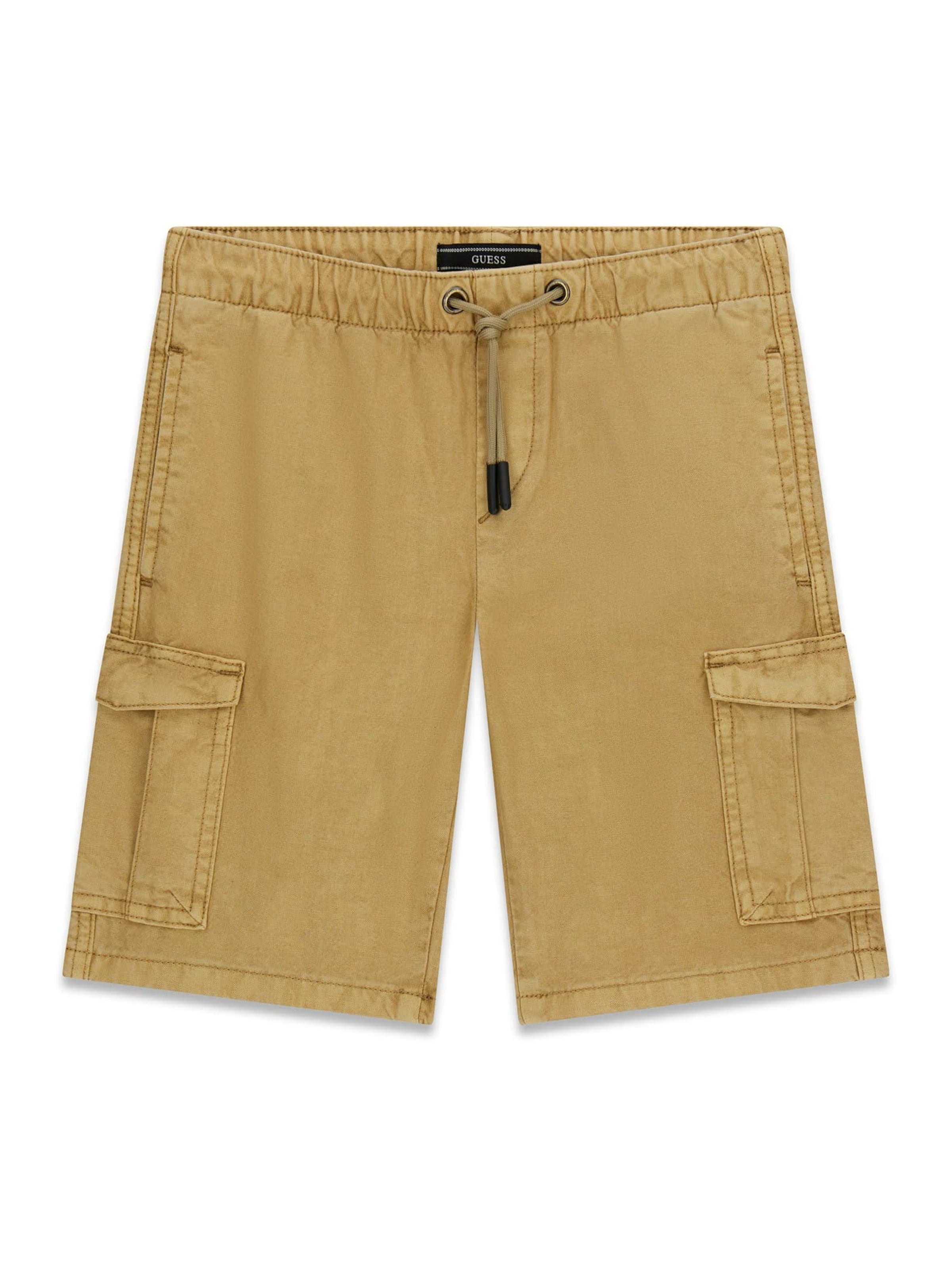GUESS Regular Pants in Green: front