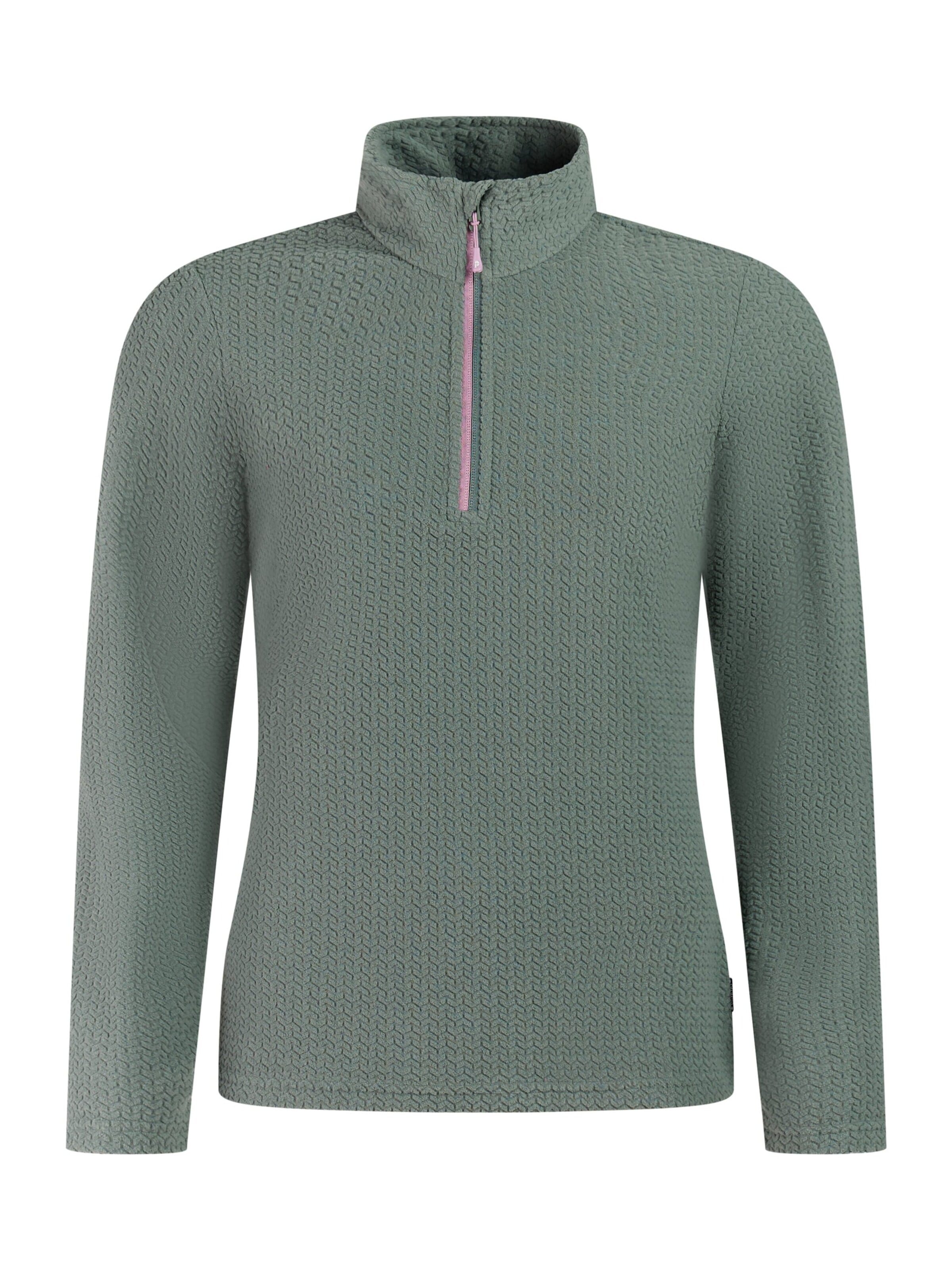PROTEST Sportief sweatshirt 'PRTPurley' in Groen: voorkant