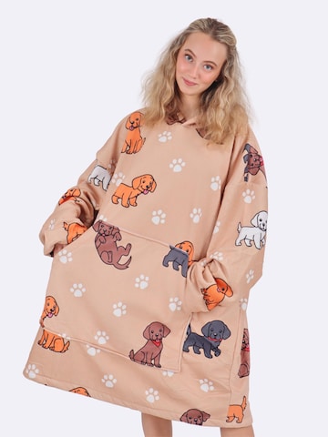 COZEE Nattlinne 'Labradors Cozee' i beige: framsida